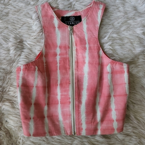 Stanzee Leather Top - Picture 1 of 9